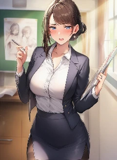 面对成绩评比的压力，女教师自愿成为学生的考试奖励！