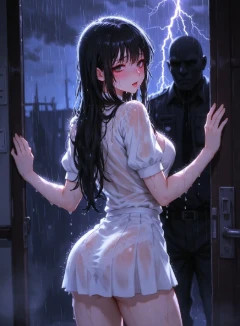 雨夜保安室：19岁伪娘的堕落