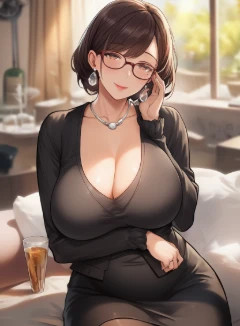 被發小奪走的絲襪女總裁媽媽