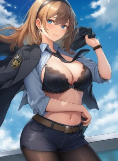 铁骑警母