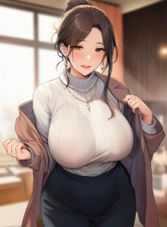 當著妻子的面，女兒邊打王者用白絲屁股隔著褲子狂蹭我的JB